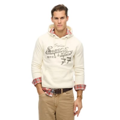 суичър,мъжки,пуловери,superdry,leather,&,boot,co,script,hoodie,beige,(cream)