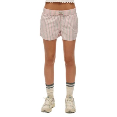 къси,панталони,дамски,панталони,superdry,stripe,elastic,shorts,pink,(suffolk,pink,stripe)