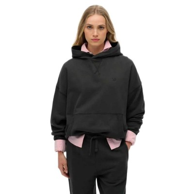 суичър,дамски,блузи,superdry,studios,relaxed,hoodie,black,(washed,black)