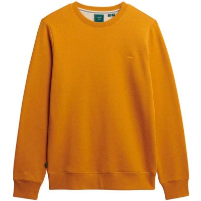 блуза,мъжки,пуловери,superdry,vintage,logo,embroidered,sweatshirt,yellow,(thrift,gold,marl)