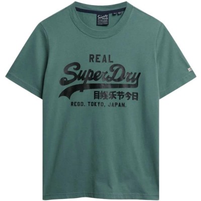 тениска,мъжки,тениски,дамски,тениски,superdry,vintage,logo,metallic,short,sleeve,t,shirt,green,(drius,green)