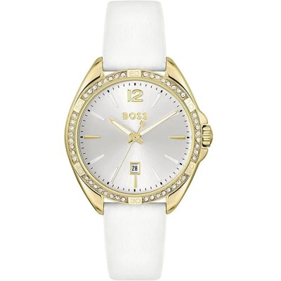 часовник,часовници,boss,1502619,3atm,39mm,watch,golden,(white,mineral)