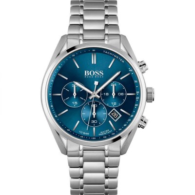 часовник,часовници,boss,1513818,10atm,44mm,watch,silver,(blue,mineral)