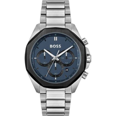 часовник,часовници,boss,1514015,5atm,43mm,watch,silver,(blue,mineral)
