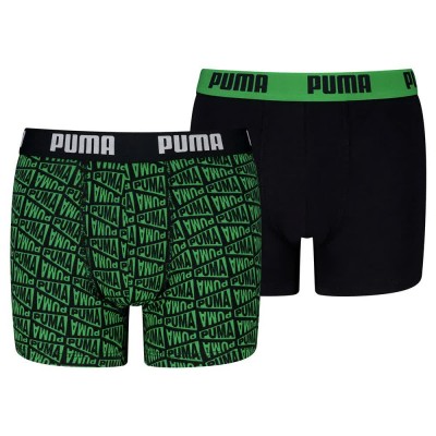 боксерки,детско,бельо,puma,701236907,boxers,2,units,green,black,(green,black)