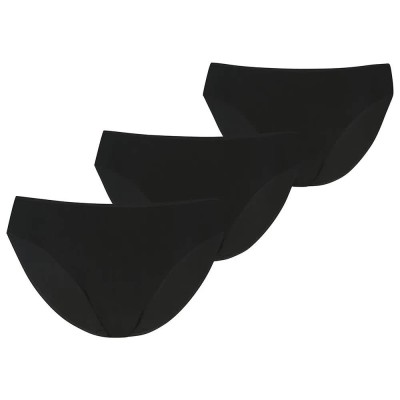 слипове,дамско,бельо,дамски,бикини,и,танкини,puma,mainline,briefs,panties,3,units,black,(black)
