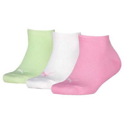 чорапи,детски,чорапи,puma,plain,sneaker,socks,3,pairs,multicolor,(pink,white,apple,spritz)
