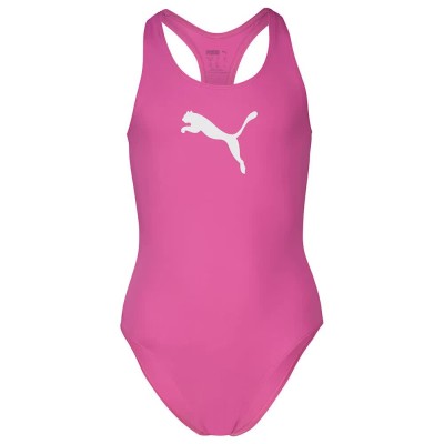 бански,костюм,детски,бански,костюми,puma,racerback,swimsuit,pink,(electric,orchid)