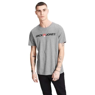 тениска,мъжки,тениски,дамски,тениски,jack,&,jones,iliam,original,l32,short,sleeve,t,shirt,refurbished,grey,(light,grey,melange)