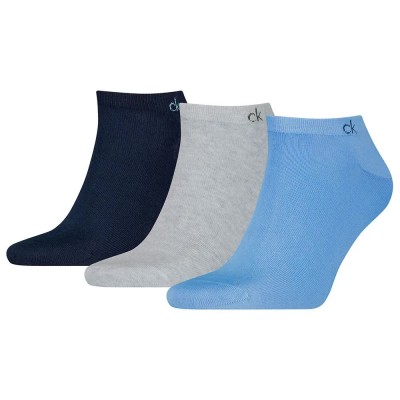 чорапи,мъжки,чорапи,дамски,чорапи,calvin,klein,701234366,short,socks,3,pairs,blue,grey,(sky,blue)