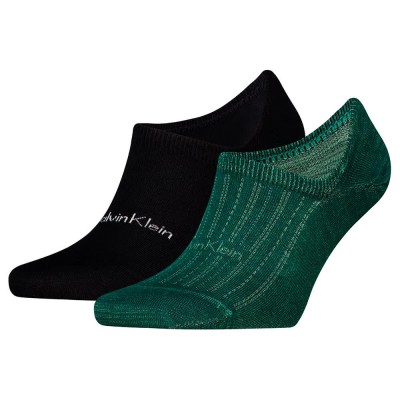 чорапи,мъжки,чорапи,calvin,klein,701237872,no,show,socks,2,pairs,green,black,(forest,green)