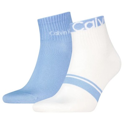 чорапи,мъжки,чорапи,calvin,klein,701237874,socks,2,pairs,white,blue,(sky,blue)