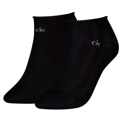 чорапи,дамски,чорапи,calvin,klein,701238121,socks,2,pairs,black,(black)