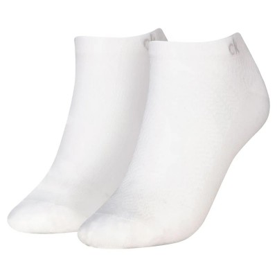 чорапи,дамски,чорапи,calvin,klein,701238124,socks,2,pairs,white,(white)