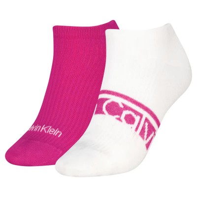 чорапи,дамски,чорапи,calvin,klein,701238129,socks,2,pairs,white,pink,(fuchsia)