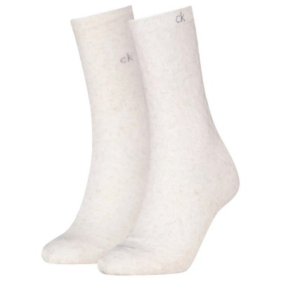 чорапи,дамски,чорапи,calvin,klein,701238803,socks,2,pairs,white,(white)