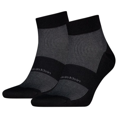 чорапи,мъжки,чорапи,calvin,klein,701238809,socks,2,pairs,black,(black)