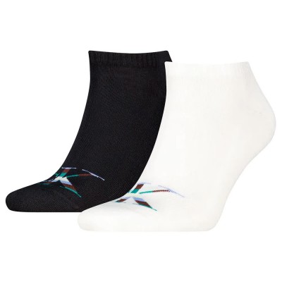 чорапи,мъжки,чорапи,calvin,klein,jeans,701228807,short,socks,2,pairs,white,black,(white,black)