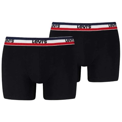 боксерки,мъжко,бельо,levi´s,®,701238002,boxers,2,units,black,(black)
