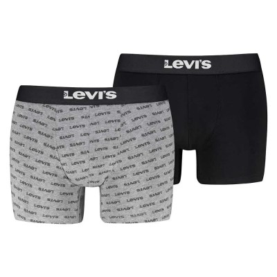 боксерки,мъжко,бельо,levi´s,®,701238012,boxers,2,units,black,grey,(grey,black)