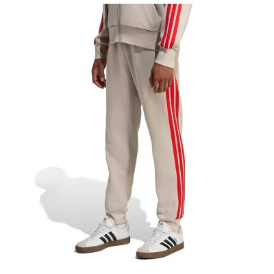 анцуг,мъжки,панталони,adidas,essentials,3,stripes,fleece,joggers,beige,(wonder,alumina,pure,ruby)