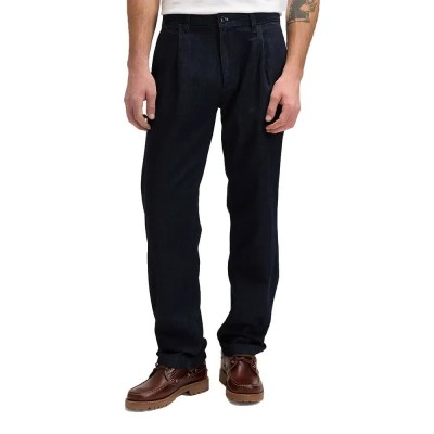 панталони,тип,чино,мъжки,панталони,дамски,панталони,lee,112376349,pleated,relaxed,fit,chino,pants,blue,(rinse)