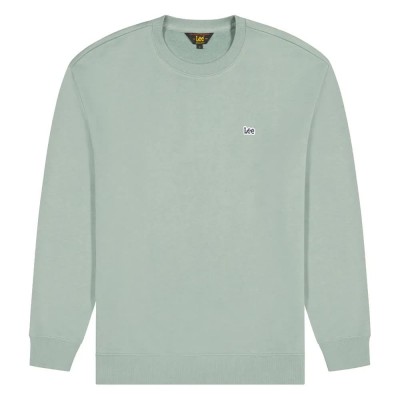 блуза,мъжки,пуловери,lee,112376423,regular,fit,sweatshirt,green,(desert,sage)