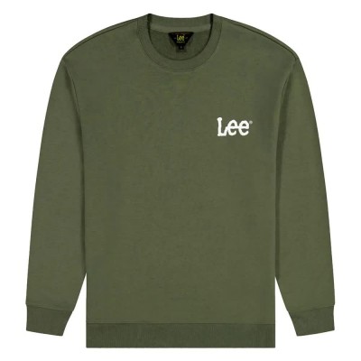 блуза,мъжки,пуловери,lee,112376437,regular,fit,sweatshirt,green,(lichen,olive)