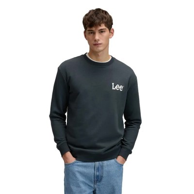 блуза,мъжки,пуловери,lee,112376439,regular,fit,sweatshirt,black,(washed,black)