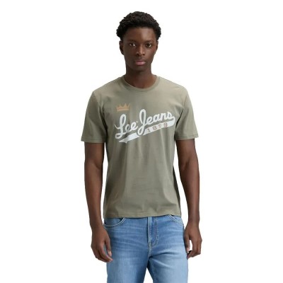 тениска,мъжки,тениски,дамски,тениски,lee,112376461,short,sleeve,t,shirt,green,(lichen,olive)