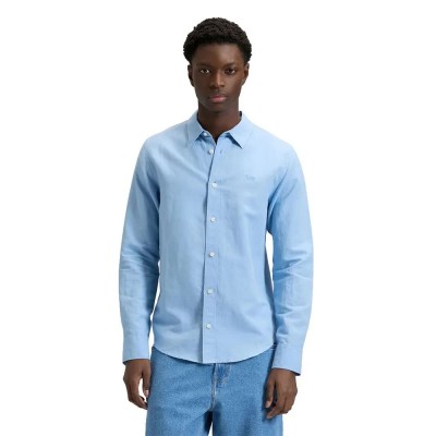 риза,с,дълъг,ръкав,дамски,ризи,мъжки,ризи,lee,112376556,long,sleeve,shirt,blue,(halogen)