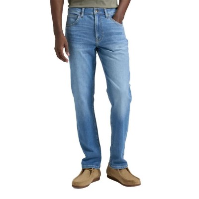 дънки,мъжки,панталони,дамски,панталони,lee,brooklyn,regular,fit,jeans,blue,(trinty)