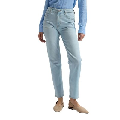 дънки,мъжки,панталони,дамски,панталони,lee,carol,regular,fit,jeans,blue,(light,retreat)