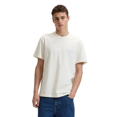 тениска,мъжки,тениски,дамски,тениски,lee,daily,dose,short,sleeve,t,shirt,white,(natural)
