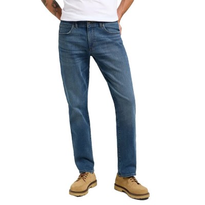 дънки,мъжки,панталони,дамски,панталони,lee,extreme,motion,straight,fit,jeans,blue,(keplar)