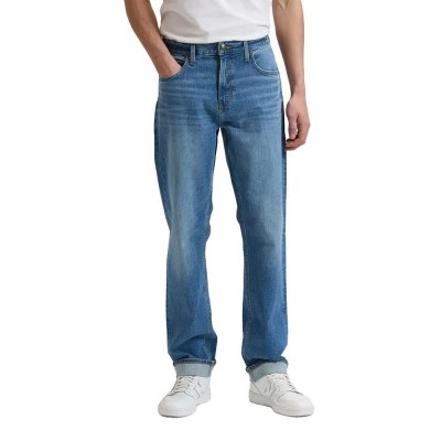 дънки,мъжки,панталони,дамски,панталони,lee,haden,relaxed,fit,jeans,blue,(blue,force)