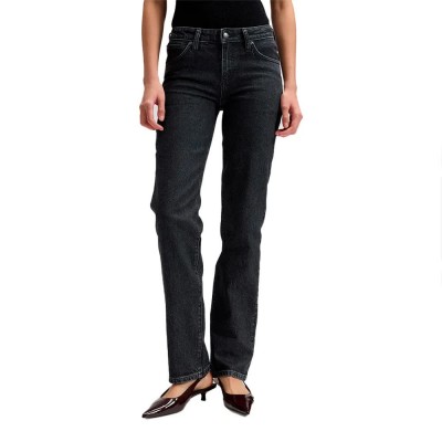дънки,мъжки,панталони,дамски,панталони,lee,london,regular,fit,jeans,black,(bygone,era)