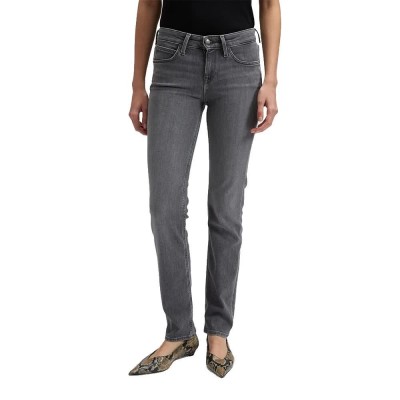 дънки,мъжки,панталони,дамски,панталони,lee,marion,regular,fit,jeans,grey,(cutting,up)