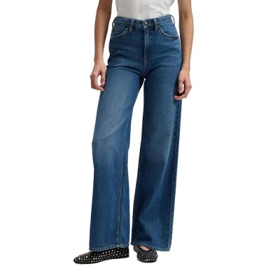 дънки,мъжки,панталони,дамски,панталони,lee,stella,regular,fit,jeans,blue,(ink,pool)