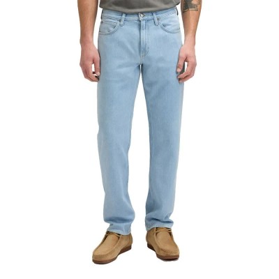 дънки,мъжки,панталони,дамски,панталони,lee,west,regular,fit,jeans,blue,(light,stone)