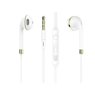 слушалки,слушалки,techancy,td8023,earphones,white,(white,gold)