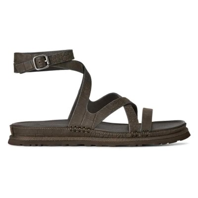 сандали,дамски,сандали,и,чехли,ugg,goldengaze,embossed,ankle,wrap,sandals,brown,(dense,smoke)