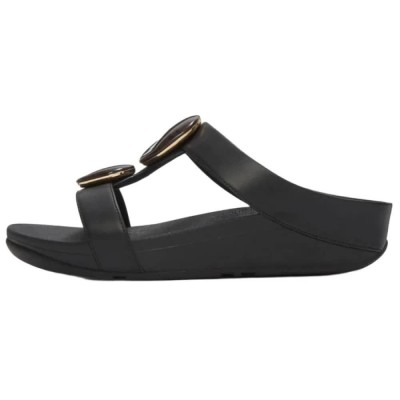 сандали,дамски,сандали,и,чехли,fitflop,fino,marbled,stone,h,bar,sandals,black,(black)