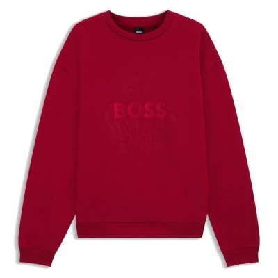 блуза,мъжки,пуловери,boss,hong,10277441,sweatshirt,red,(medium,red)
