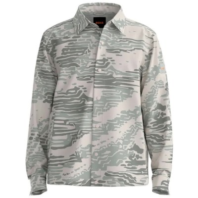 риза,с,дълъг,ръкав,дамски,ризи,мъжки,ризи,boss,leldon,10275667,long,sleeve,shirt,green,(silver)