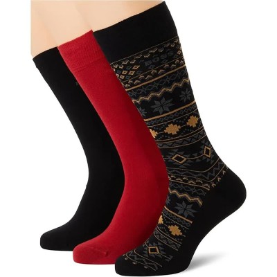 чорапи,мъжки,чорапи,дамски,чорапи,boss,set,winter10273966,socks,3,pairs,red,black,(open,miscellaneous)
