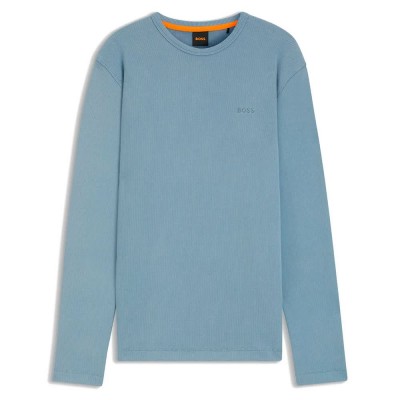 тениска,мъжки,тениски,дамски,тениски,boss,tempesto,long,sleeve,t,shirt,blue,(light,pastel,blue)