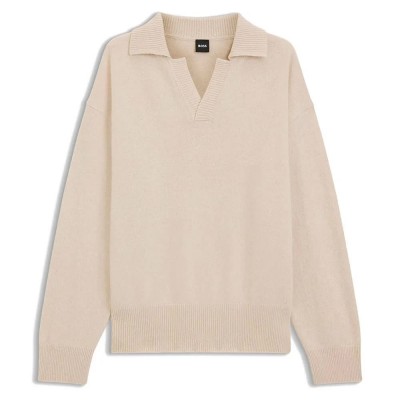 блуза,мъжки,пуловери,дамски,пуловери,boss,ucari,10276787,sweater,beige,(open,white)