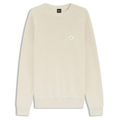 блуза,мъжки,пуловери,дамски,пуловери,boss,ullian,10276789,sweater,beige,(open,white)