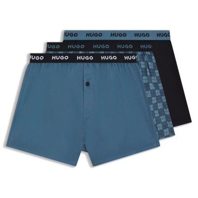 боксерки,мъжко,бельо,hugo,10267988,boxers,3,units,blue,(open,miscellaneous)